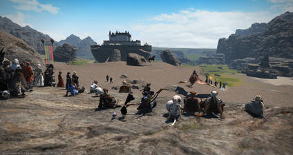 2023: View to the Tournament Area