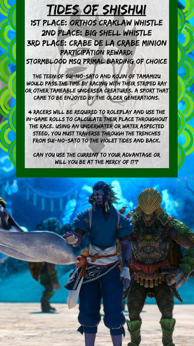 Event Poster for "Tides of Shishui"