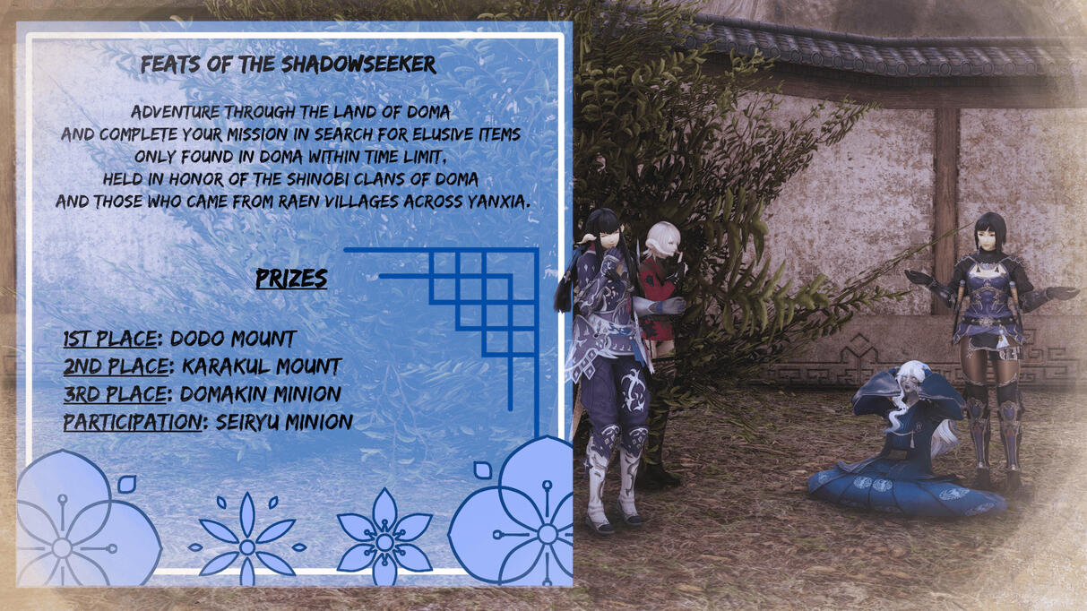 Feats of the Shadowseeker