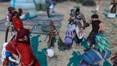 2024: Crowd around a little thief...